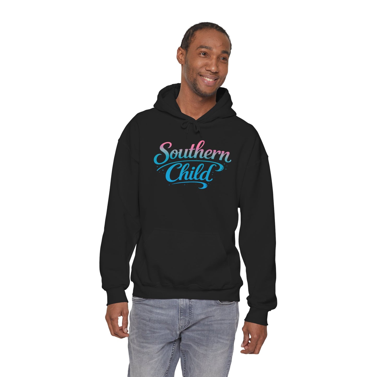 Southern Child Hoodie - Pastel Script Southern Pride Sweatshirt