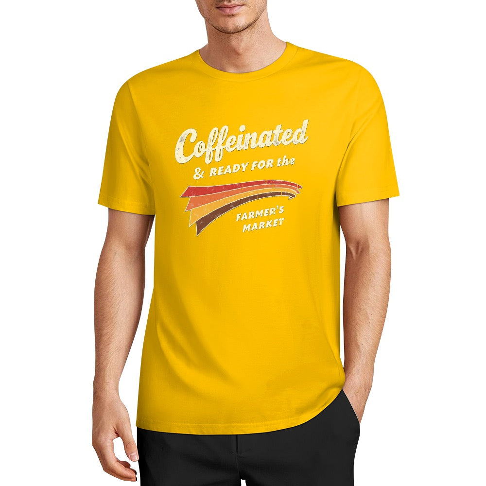 New Pure cotton short sleeved T-shirt ready for the Farmers Market