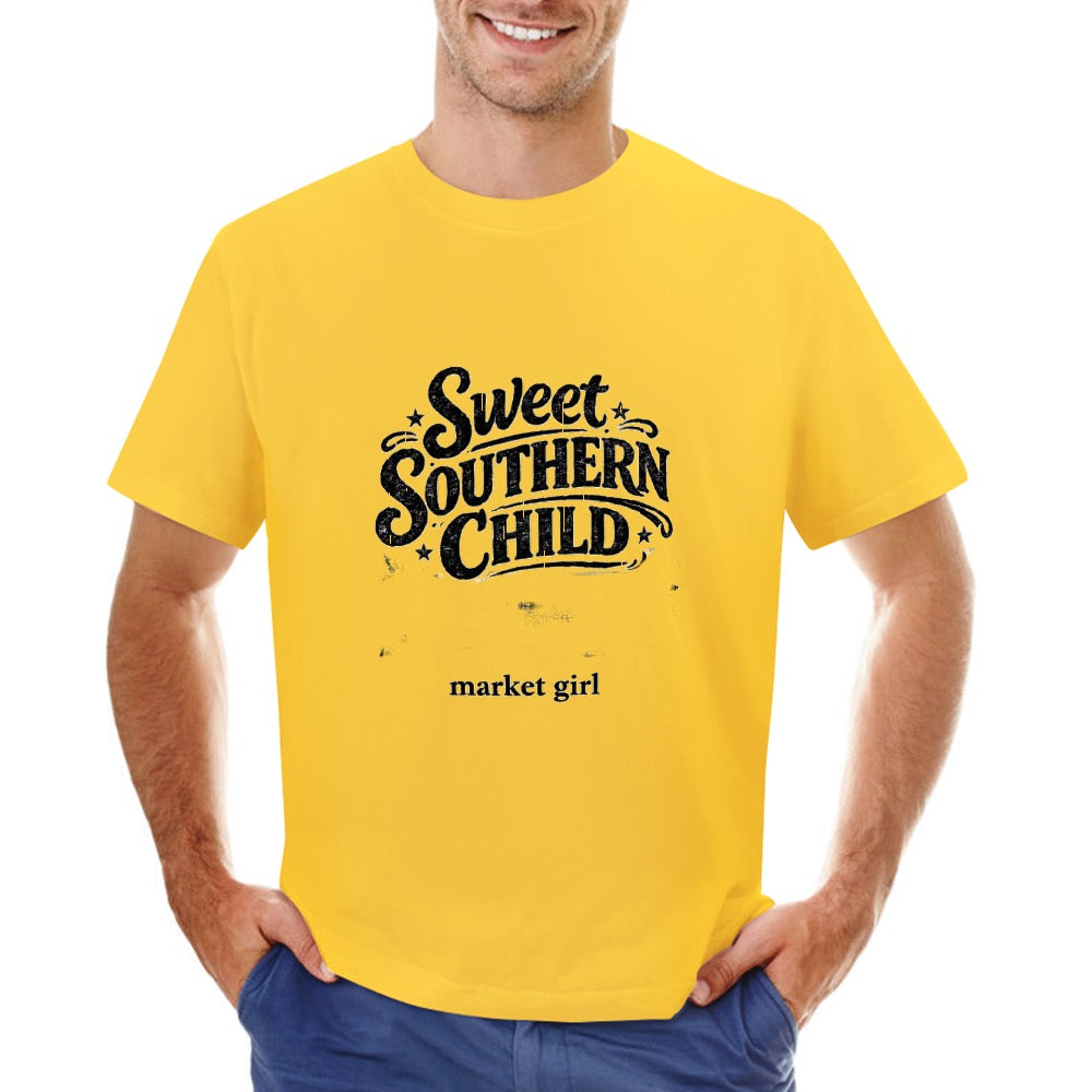 Men's T-shirt 100% cotton Market girl