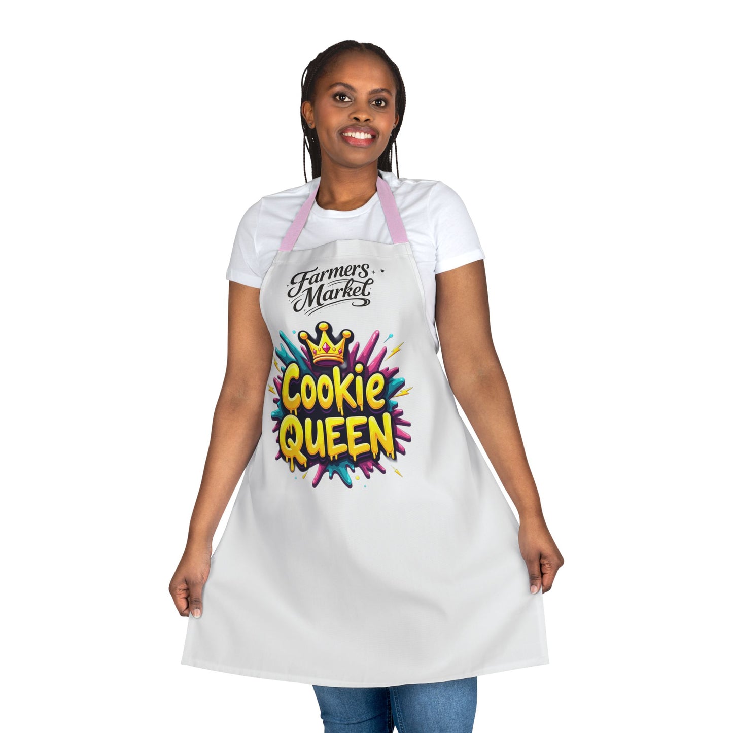 Cookie Queen Apron - Funny Baking Apron for Bakers & Pastry Lovers