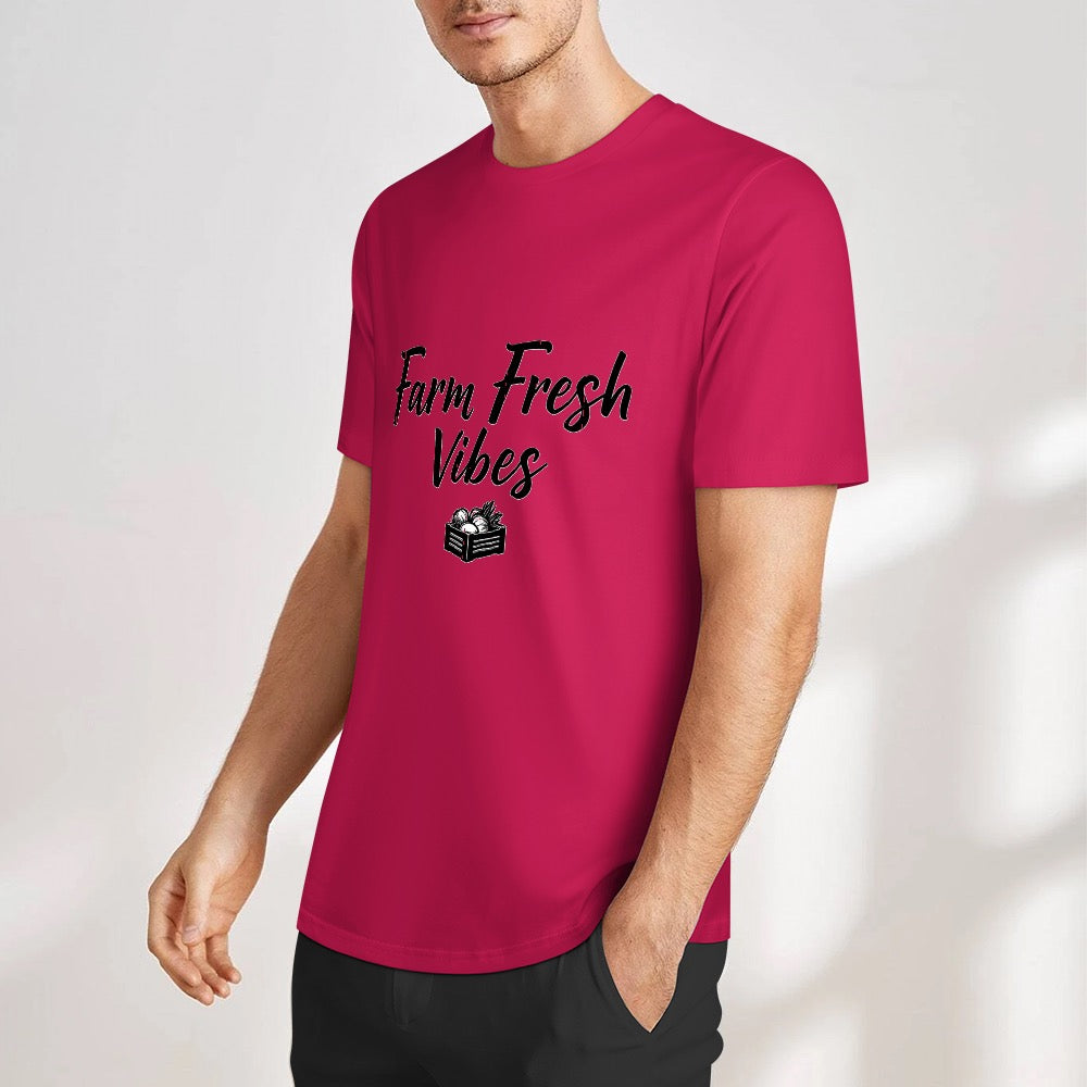 New Pure cotton short sleeved T-shirt FARM fresh vibes