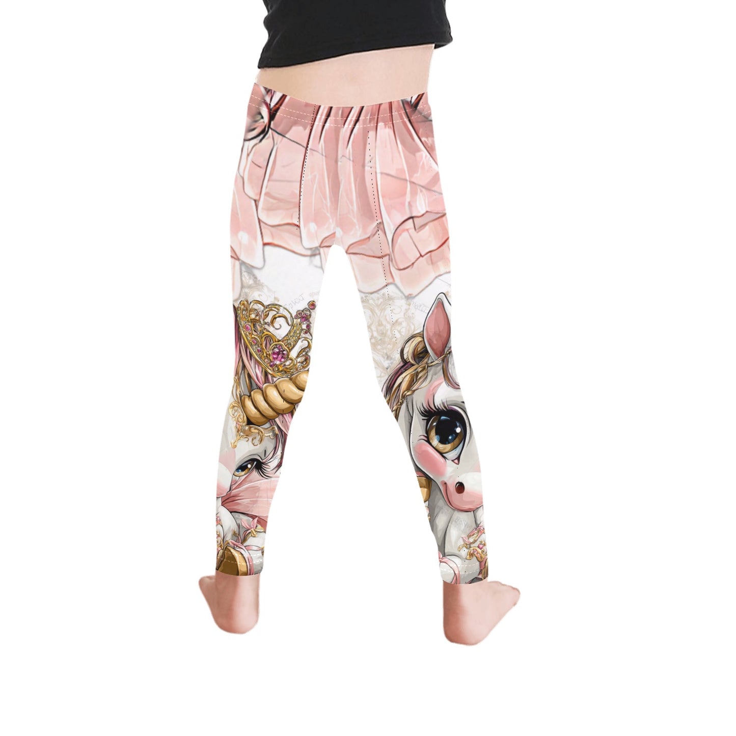 Ballet unicorn All-Over Print Girls Leggings (Model L06)