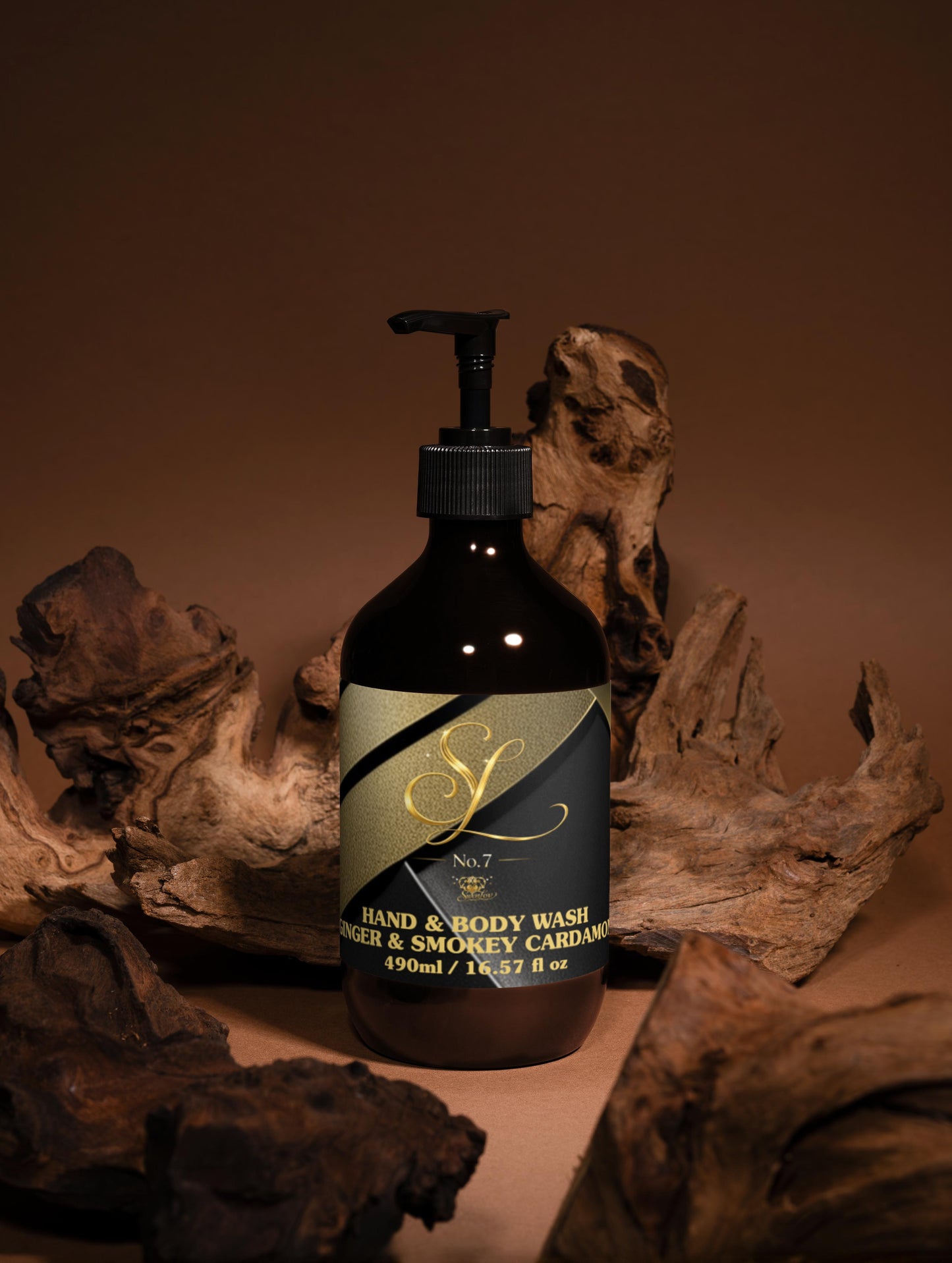 SL Hand & Body Wash, Ginger & Smoky Cardamom