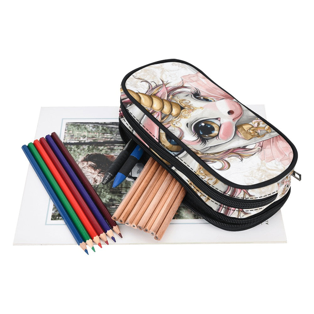 HELLO-OH-DOLLIE UNICORN BALLERINA Pencil Pouch (Large)