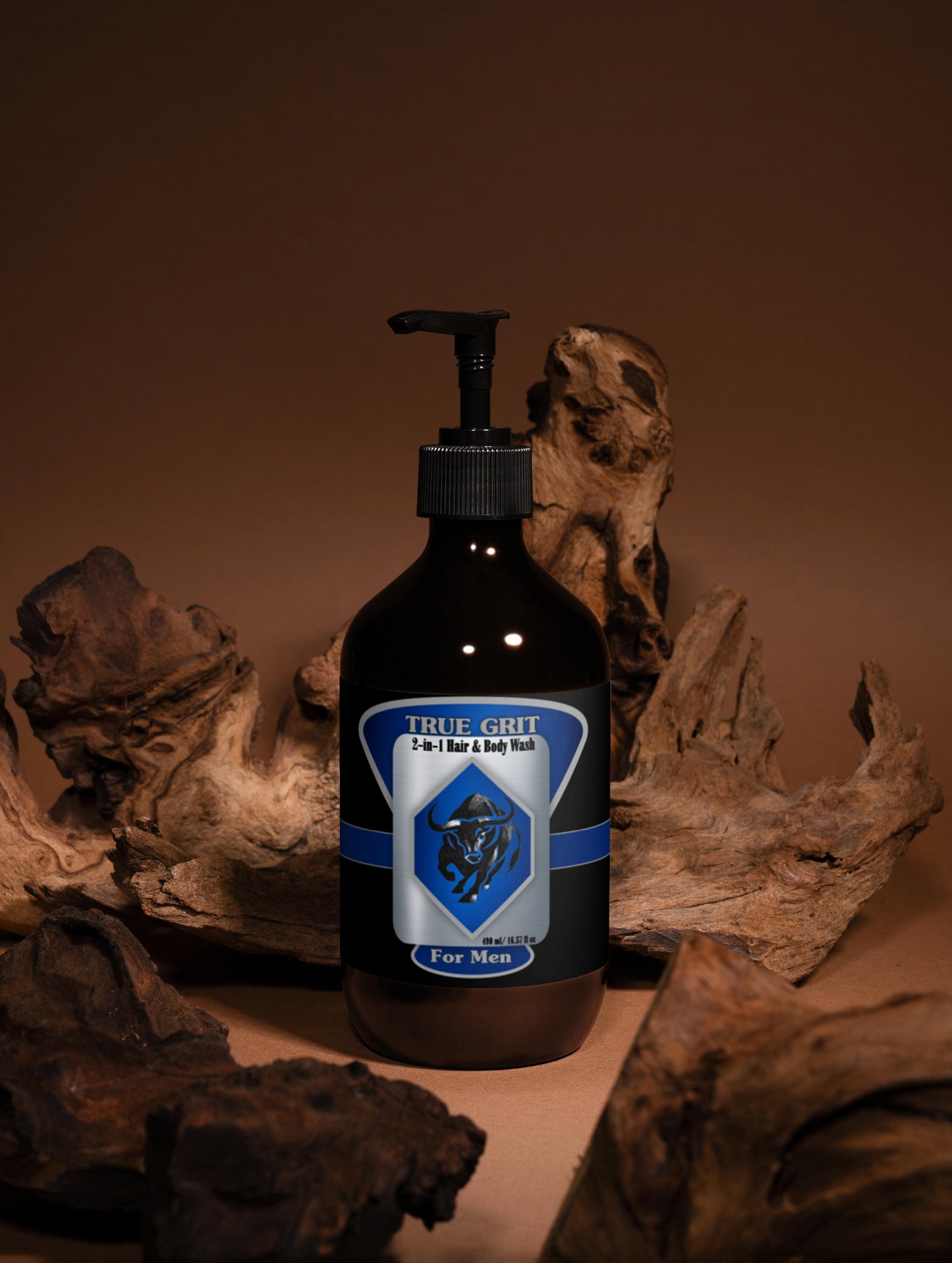 True Grit 2-in-1 Hair & Body Wash for men