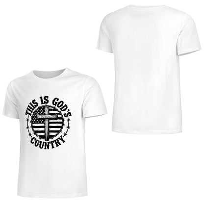 This is gods country pure cotton T-shirt This is God’s country