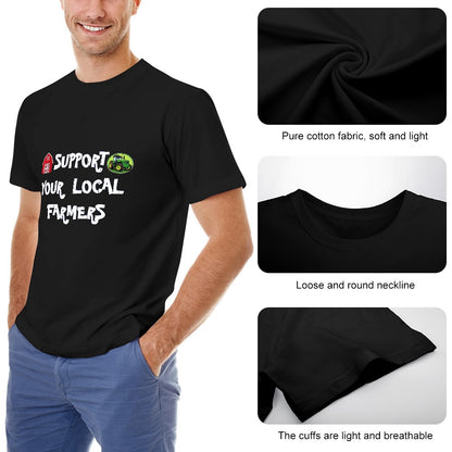 New High quality Men's T-shirt 100% Cotton