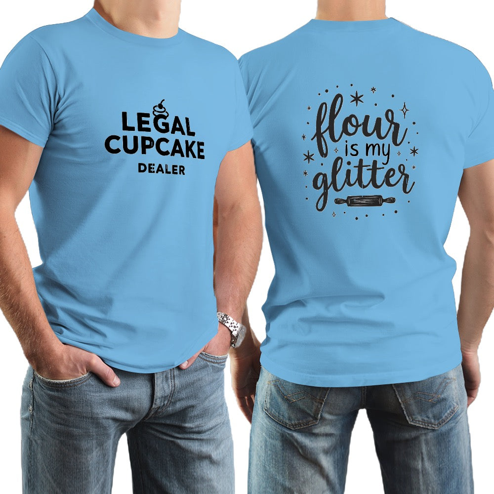 New High quality Men's T-shirt 100% Cotton Legal cupcake dealer