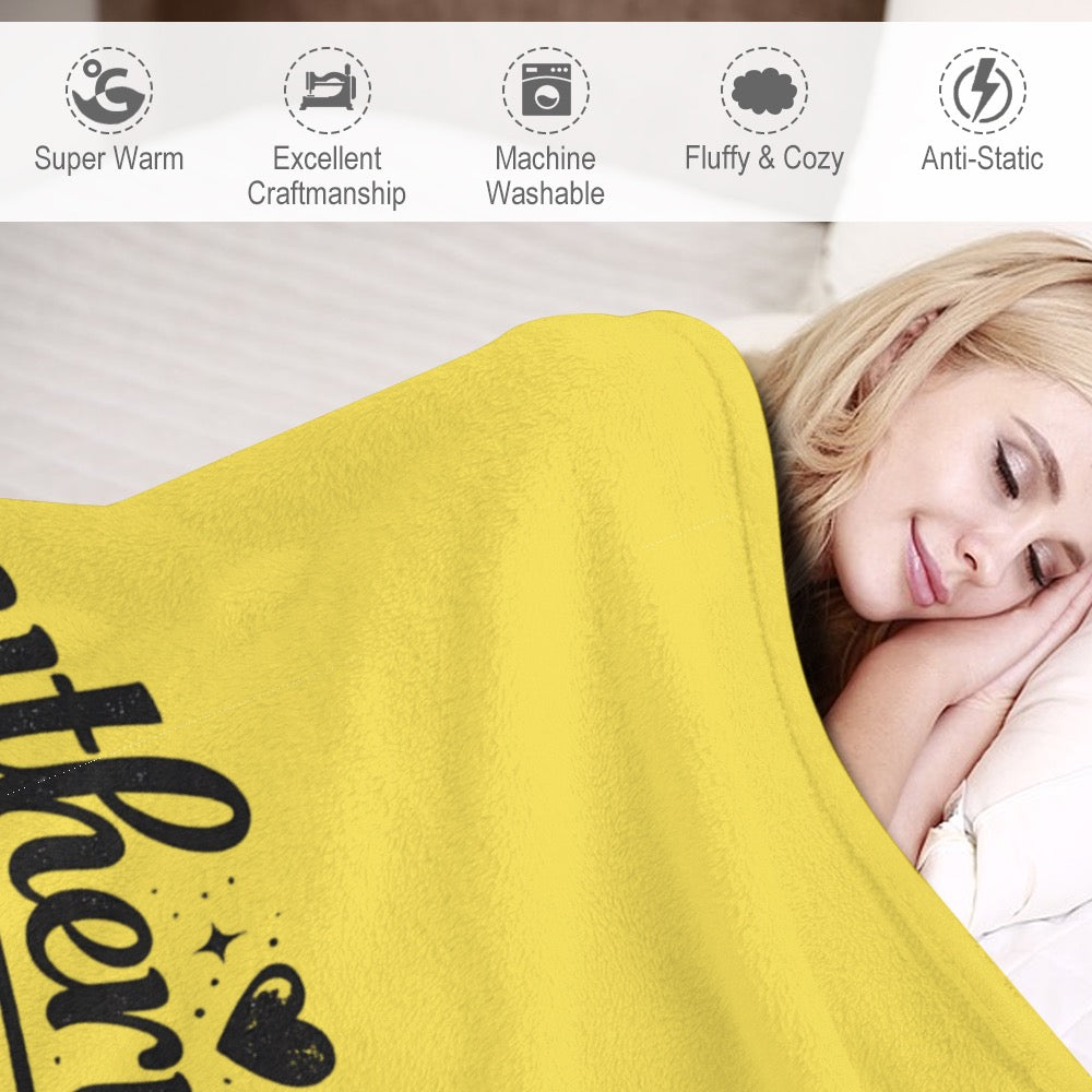 Ultra-Soft Flannel Blanket Southern heart