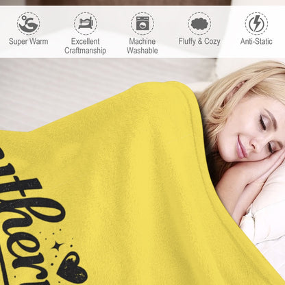 Ultra-Soft Flannel Blanket Southern heart