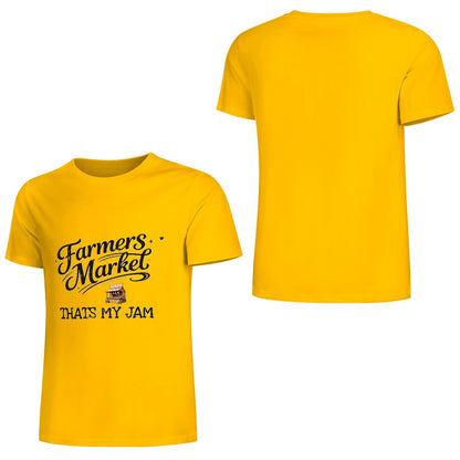 New Pure cotton short sleeved T-shirt Farmers Market that’s my jam
