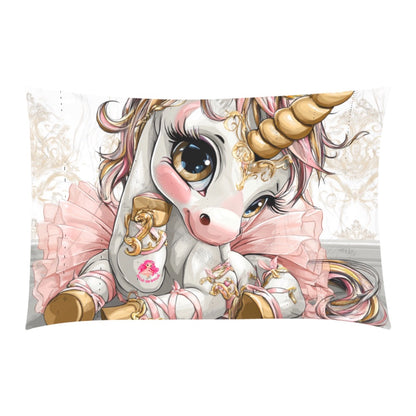 HELLO-OH-DOLLIE Unicorn ballerina 3-Piece Bedding Set
