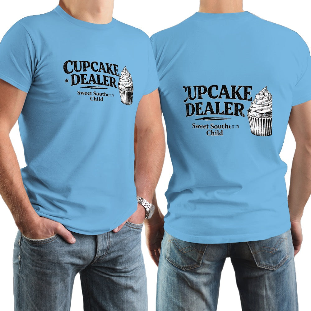 New High quality Men's T-shirt 100% Cotton Cupcake dealer
