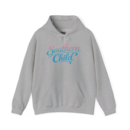 Southern Child Hoodie - Pastel Script Southern Pride Sweatshirt