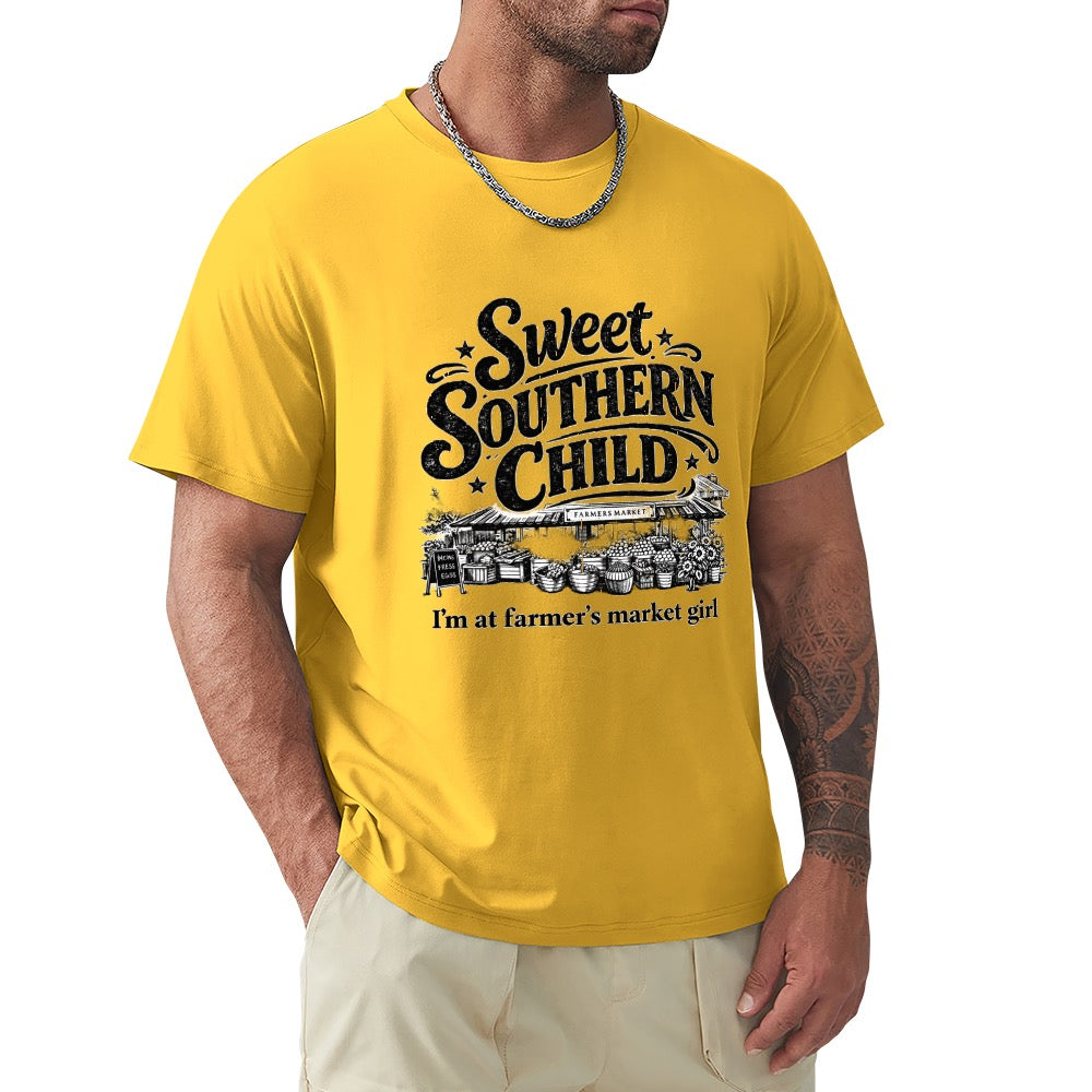 Men's T-shirt 100% cotton i’m a Farmers Market girl