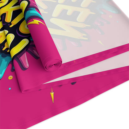 Cookie Queen Table Runner — Colorful Baking-Themed Table Decor
