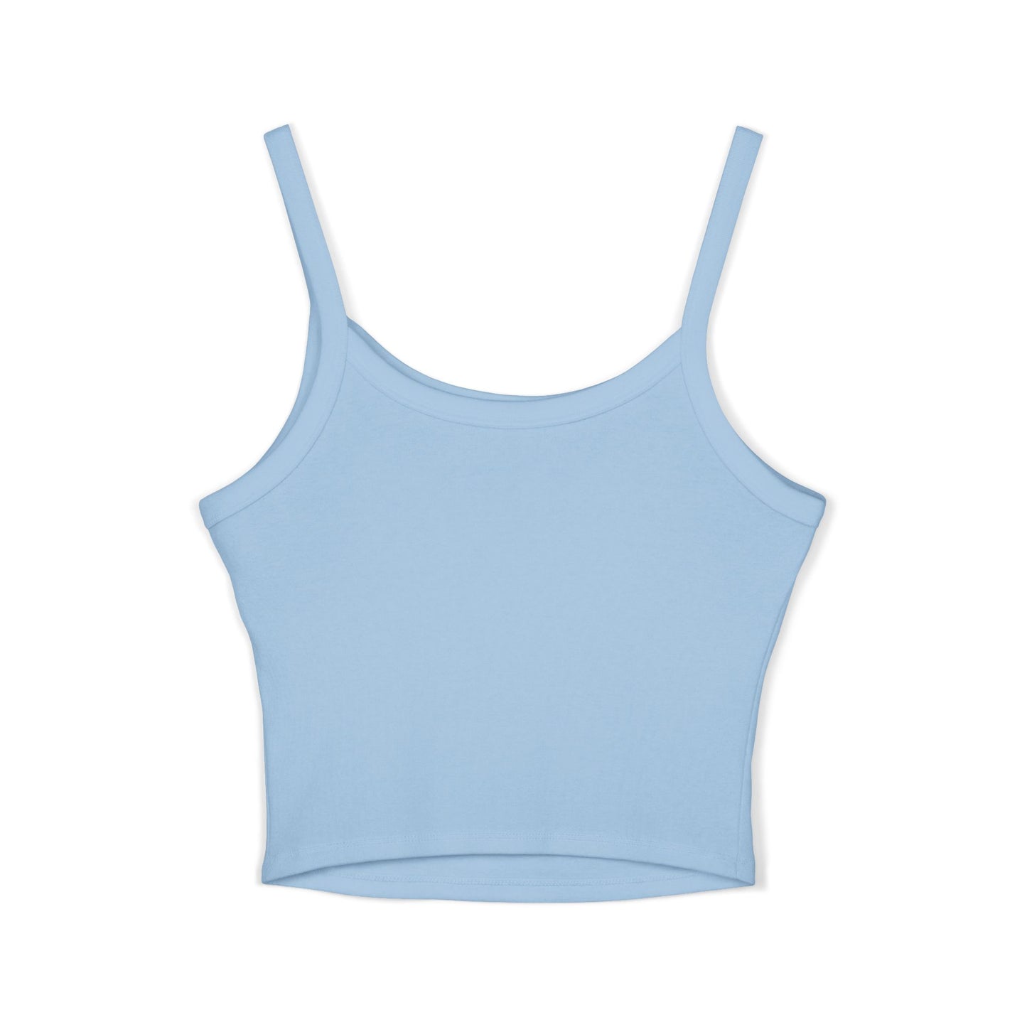 Sweet Southern Child Crop Tank Top – 'Southern Sipper' Graphic Spaghetti Strap