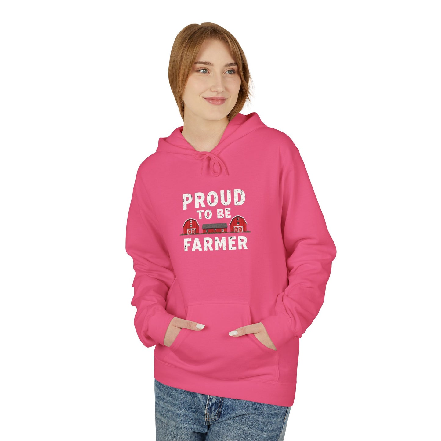 Farmer Pride Hoodie — "Proud to Be Farmer" / Sweet Southern Child Back Design