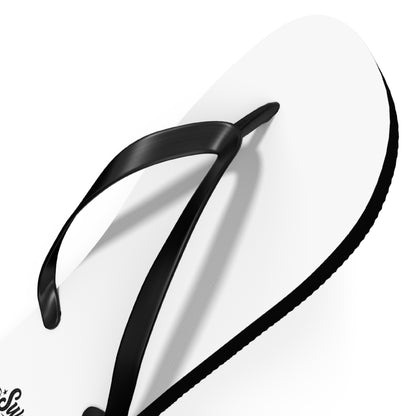 Sweet Southern Flip Flops – Classic White Beach Sandals