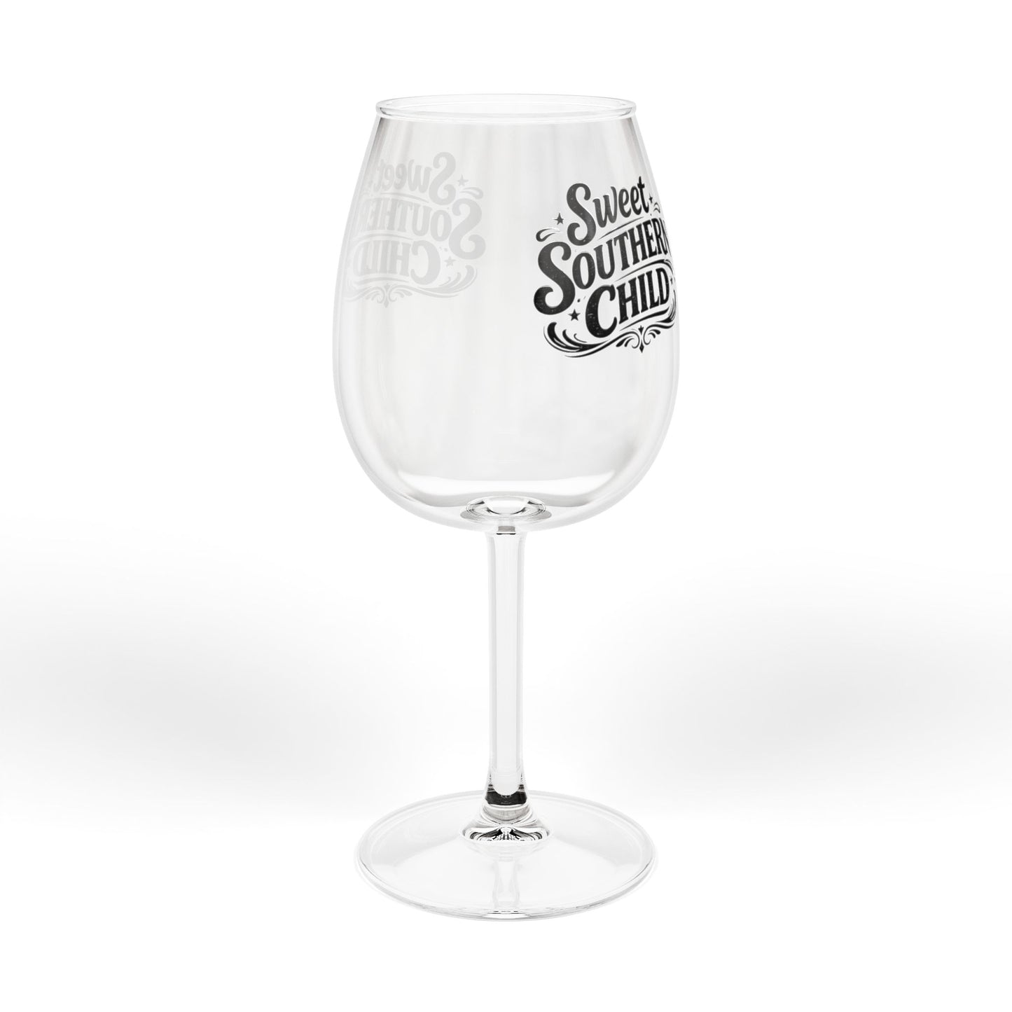 Sweet Southern Child 12oz Wine Glass