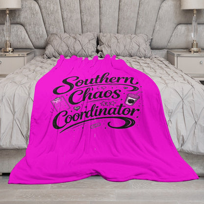 Ultra-Soft Flannel Blanket Southern chaos coordinator