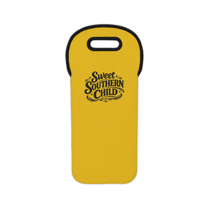 Wine Tote — "Sweet Southern Child" Neoprene Wine Bottle Carrier