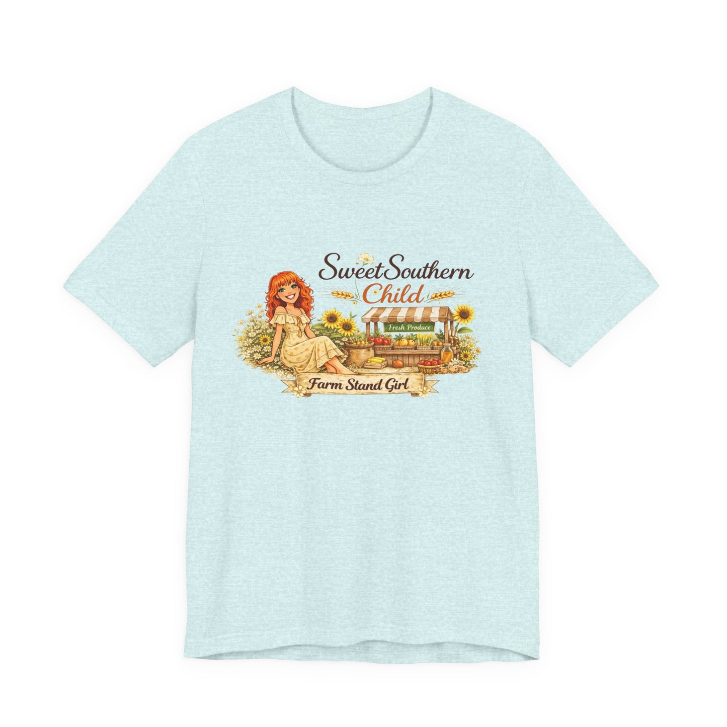 Sweet Southern Child Tee — Farm Sweet Girl Vintage Graphic T-Shirt