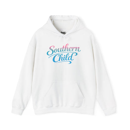 Southern Child Hoodie - Pastel Script Southern Pride Sweatshirt