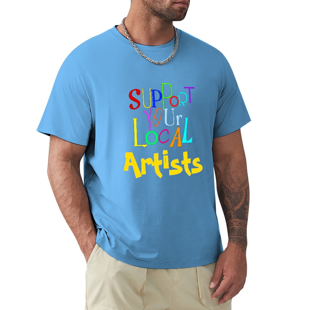 New High quality Men's T-shirt 100% Cotton