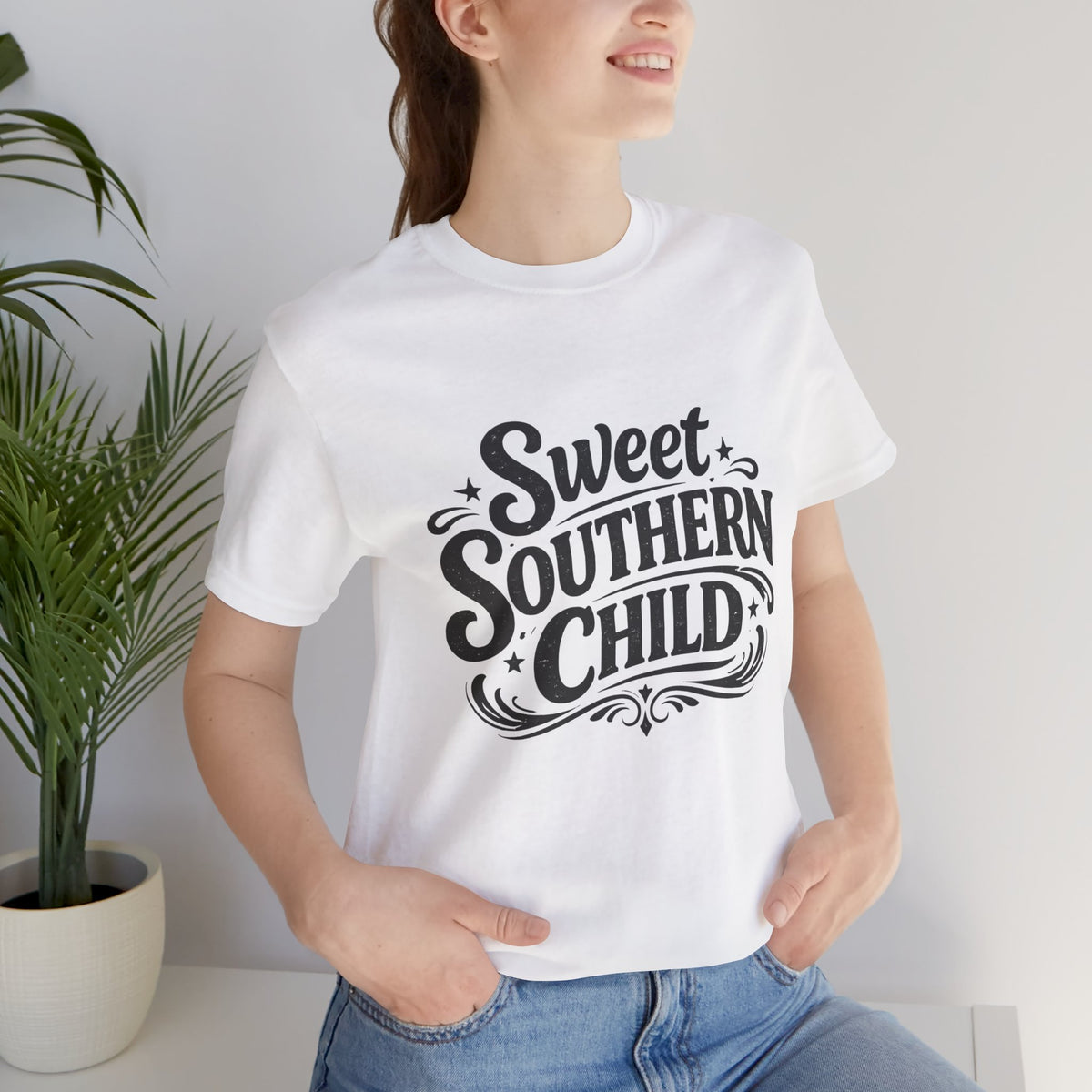 Sweet Southern Child T-Shirt — Retro Southern Pride Graphic Tee