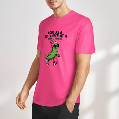 New Pure cotton short sleeved T-shirt cool as