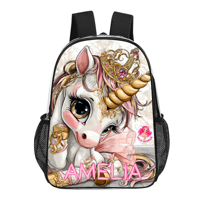 Unicorn Amelia Transparent Bag 17 inch New