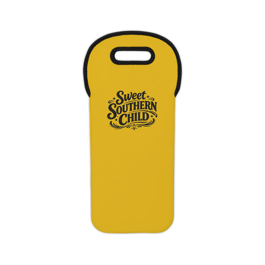 Wine Tote — "Sweet Southern Child" Neoprene Wine Bottle Carrier