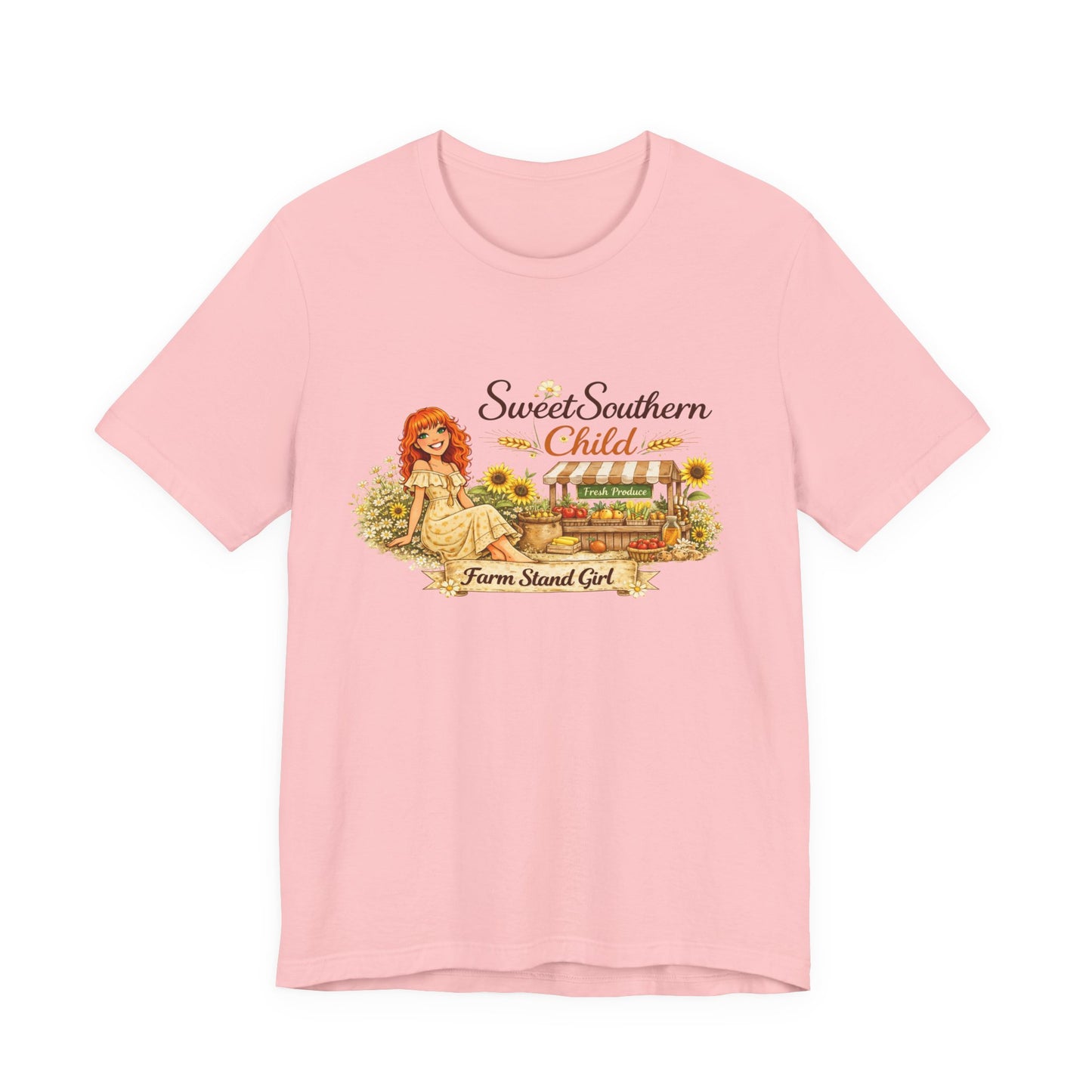 Sweet Southern Child Tee — Farm Sweet Girl Vintage Graphic T-Shirt