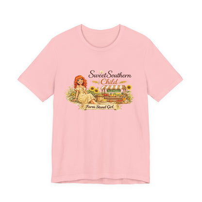 Sweet Southern Child Tee — Farm Sweet Girl Vintage Graphic T-Shirt
