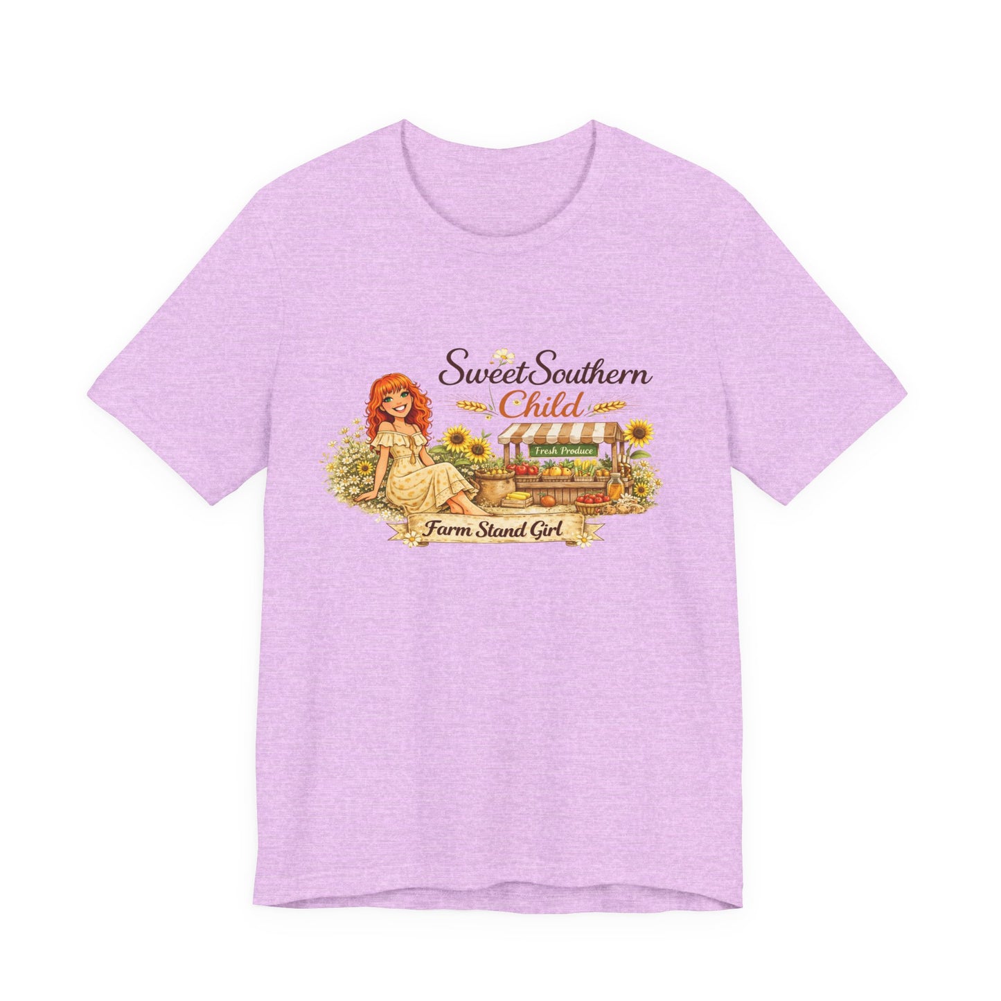 Sweet Southern Child Tee — Farm Sweet Girl Vintage Graphic T-Shirt