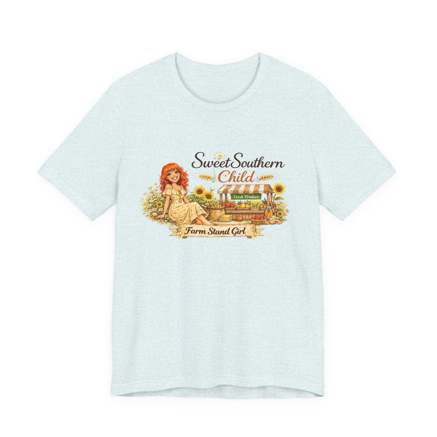 Sweet Southern Child Tee — Farm Sweet Girl Vintage Graphic T-Shirt