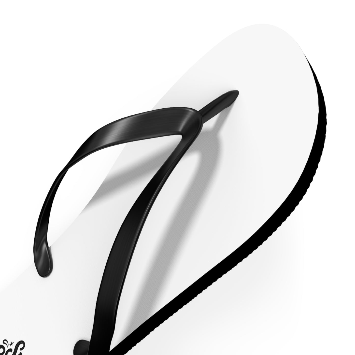 Sweet Southern Flip Flops – Classic White Beach Sandals