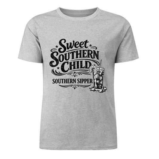 New Pure cotton short sleeved T-shirt southern child Southern sipper