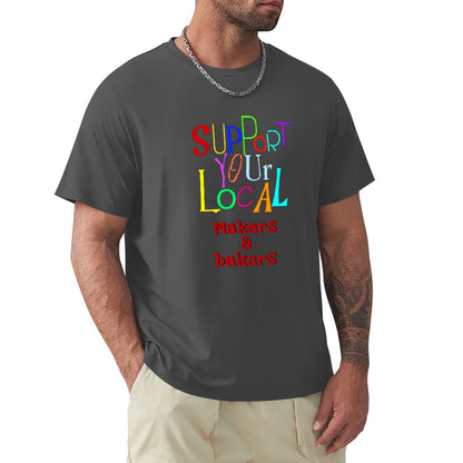 New High quality Men's T-shirt 100% Cotton