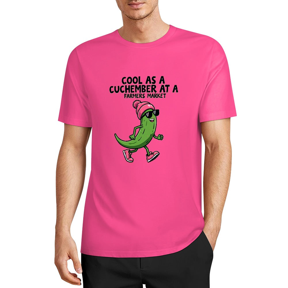 New Pure cotton short sleeved T-shirt cool as
