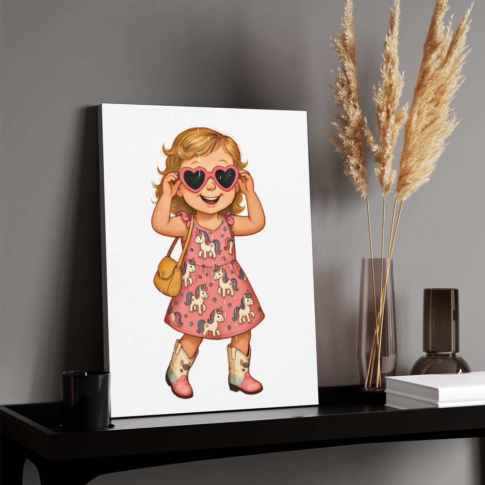 Canvas Print Multiple sizes Unframed & Framed (Vertical)