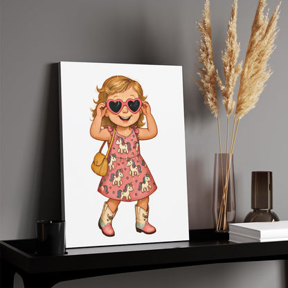 Canvas Print Multiple sizes Unframed & Framed (Vertical)