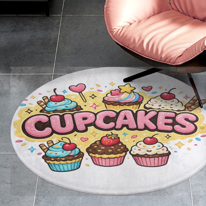 Coral velvet floor mat