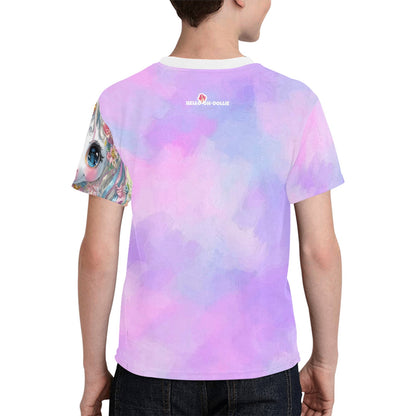 Unicorn tea party Kids' All Over Print T-shirt(ModelT65)