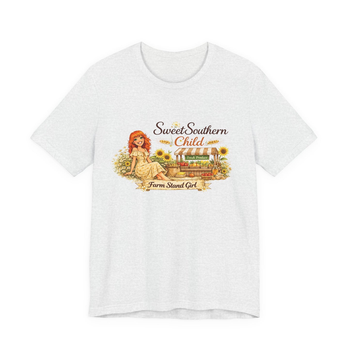 Sweet Southern Child Tee — Farm Sweet Girl Vintage Graphic T-Shirt