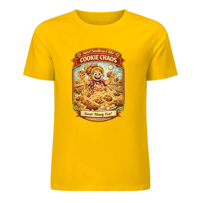 New Pure cotton short sleeved T-shirt Cookie  chaos