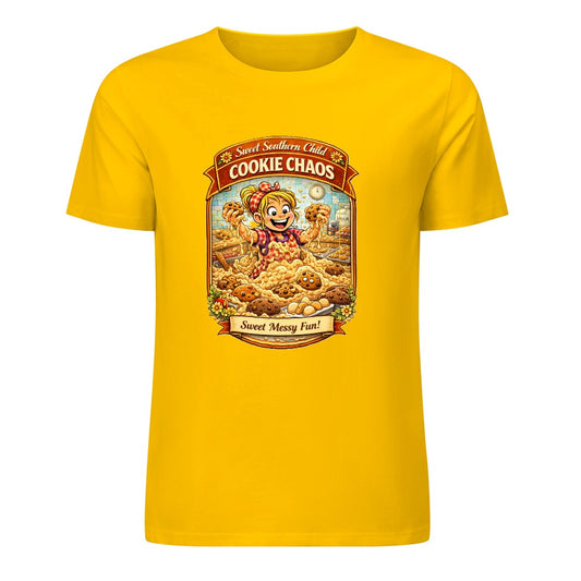 New Pure cotton short sleeved T-shirt Cookie  chaos