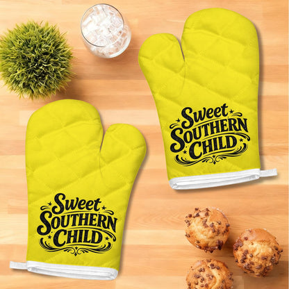 Sweet southern child Heat-Resistant Glove And Pad Sets