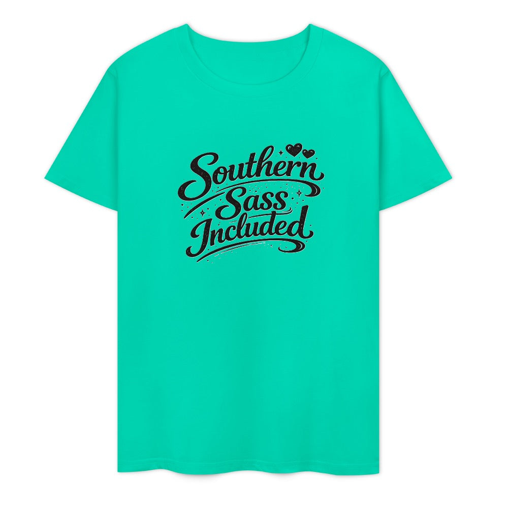 New Pure cotton short sleeved T-shirt southern sass included